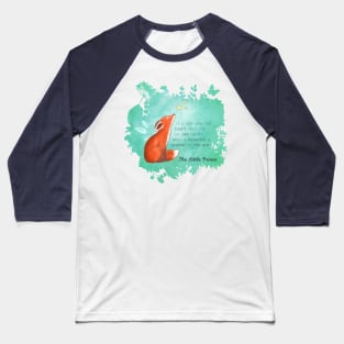 The Little Prince - Essential is invisible to the eye Baseball T-Shirt